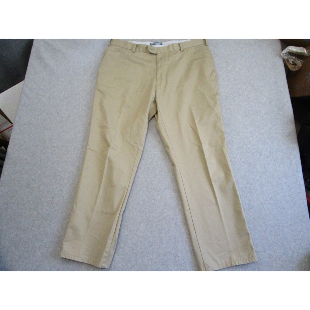 Peter Millar Pants Mens 38‎ Tan Khaki Durham High Twill Chino Extra Large Beige